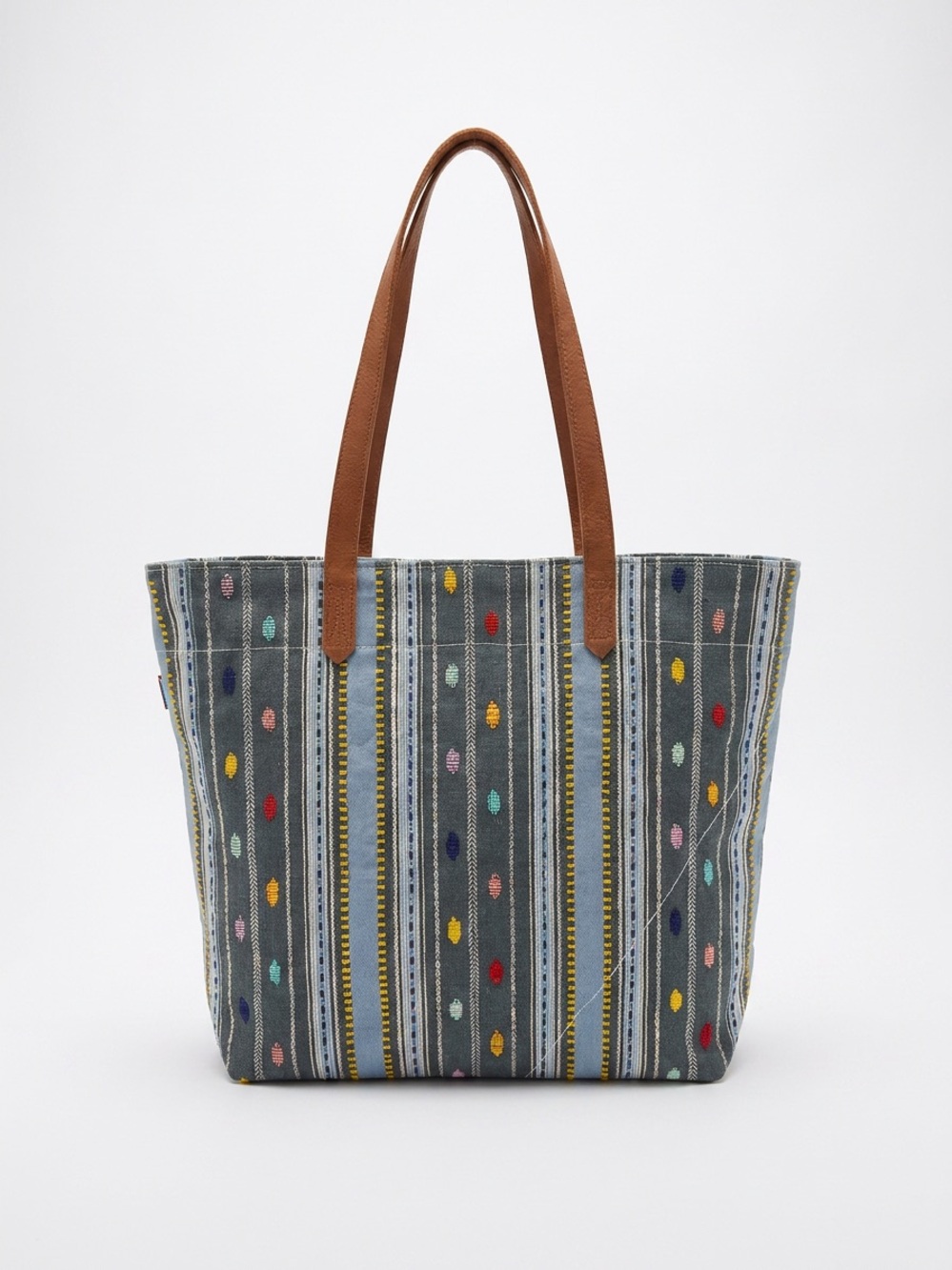 The Beaded Canvas Tote by Ubuntu Life - Brand New